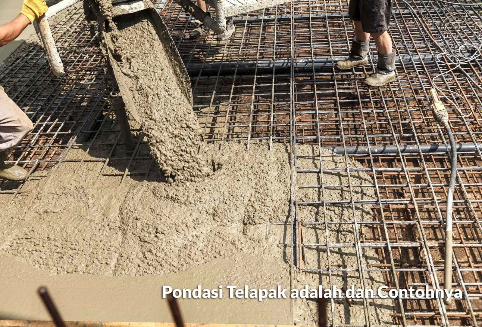 pondasi telapak adalah dan contohnya